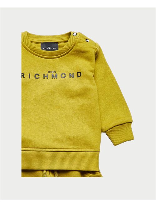 Richmond girls' sports tracksuit with logo JOHN RICHMOND | RIA25003CFAVOCADO OIL